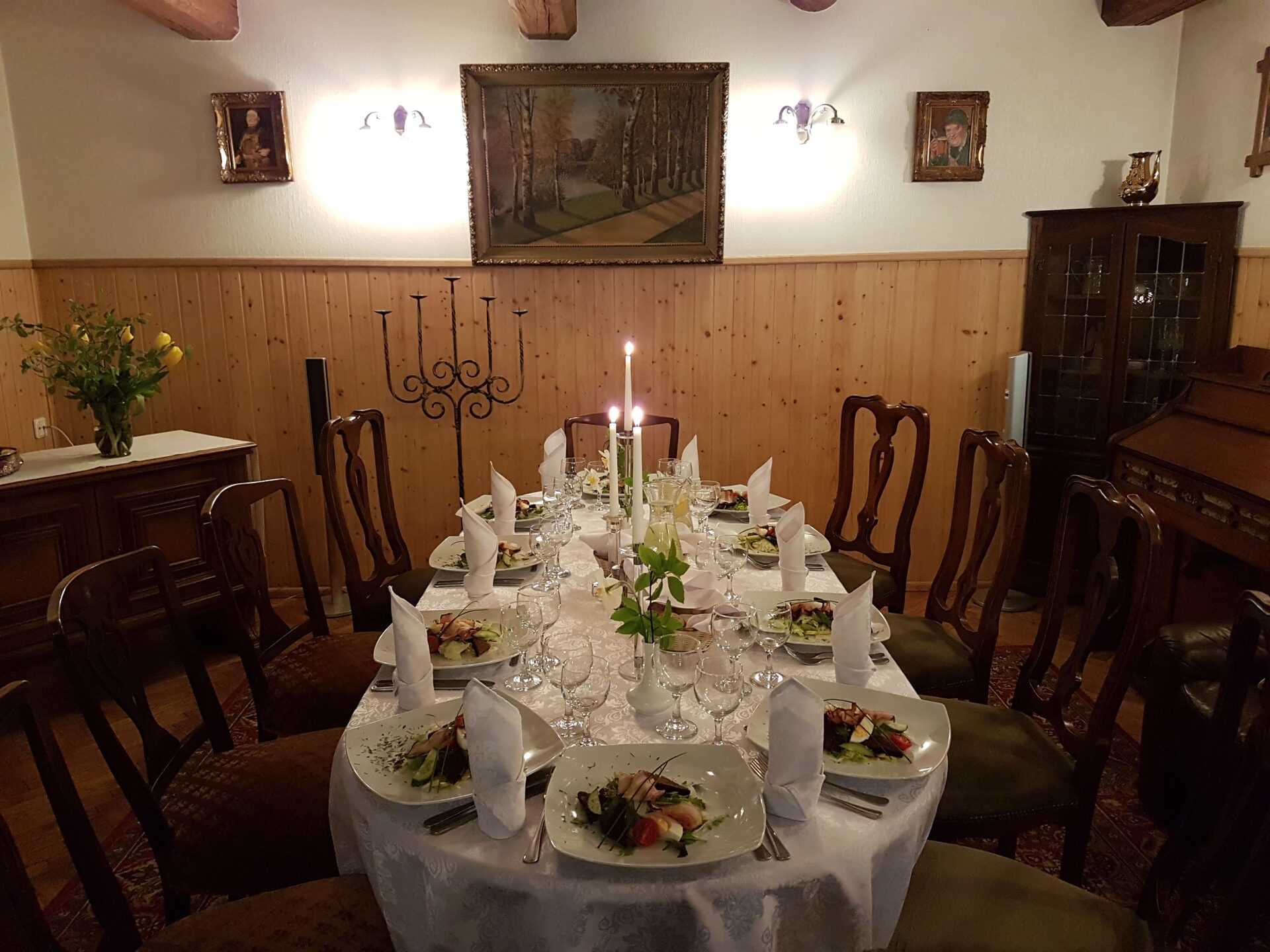 Kāzas — hall-set